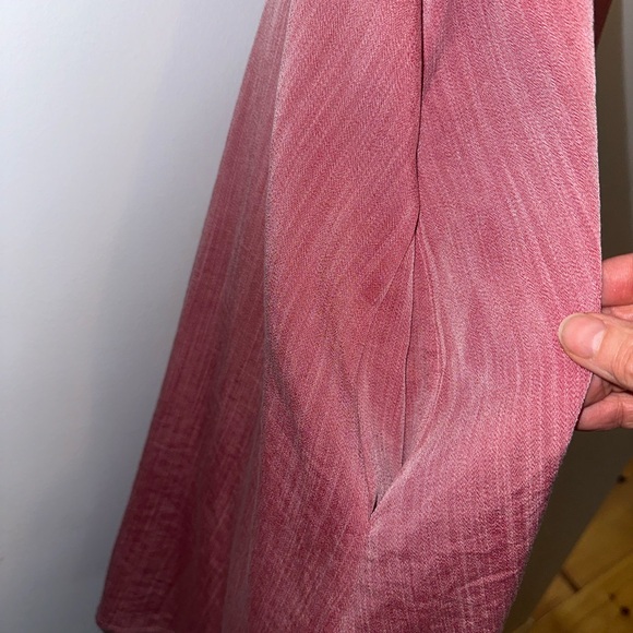 Hem and Thread Swing Dress - Picture 5 of 6